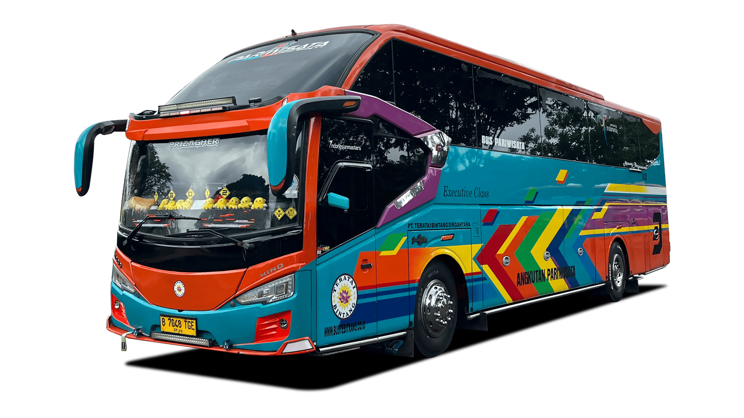 Big Bus Pariwisata TB 013 - 45-47 Seats + Toilet + Dispenser